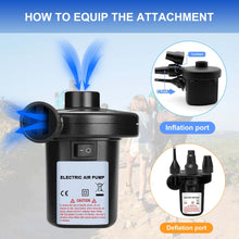 Electric Air Pump For Ball , Balloon ( 3 Nozzle )