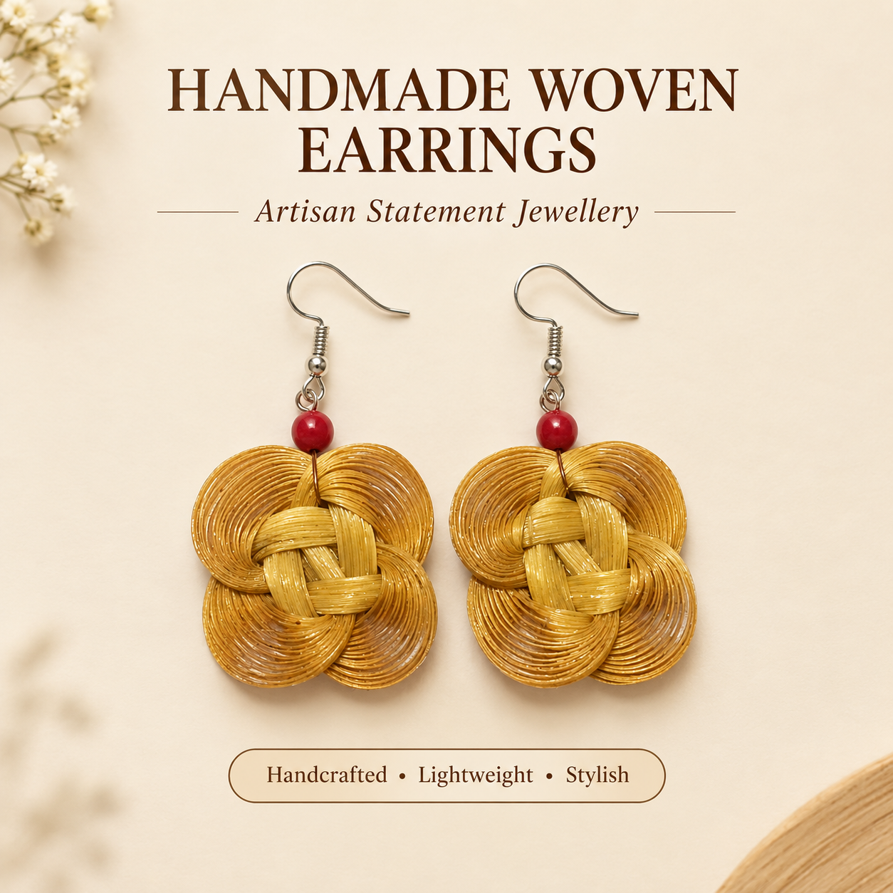 Bamboo Earrings