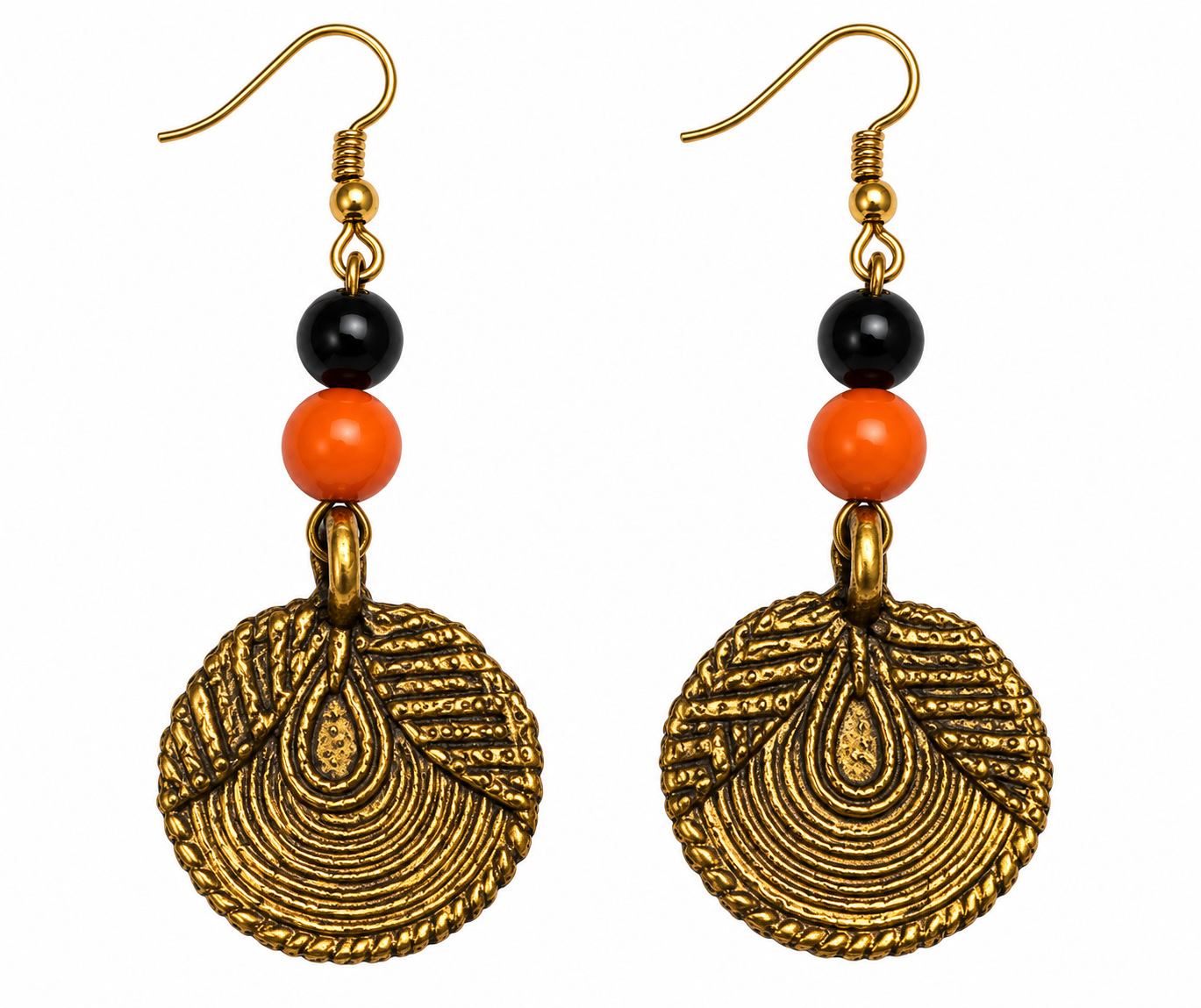Handcrafted Dokra  Earrings
