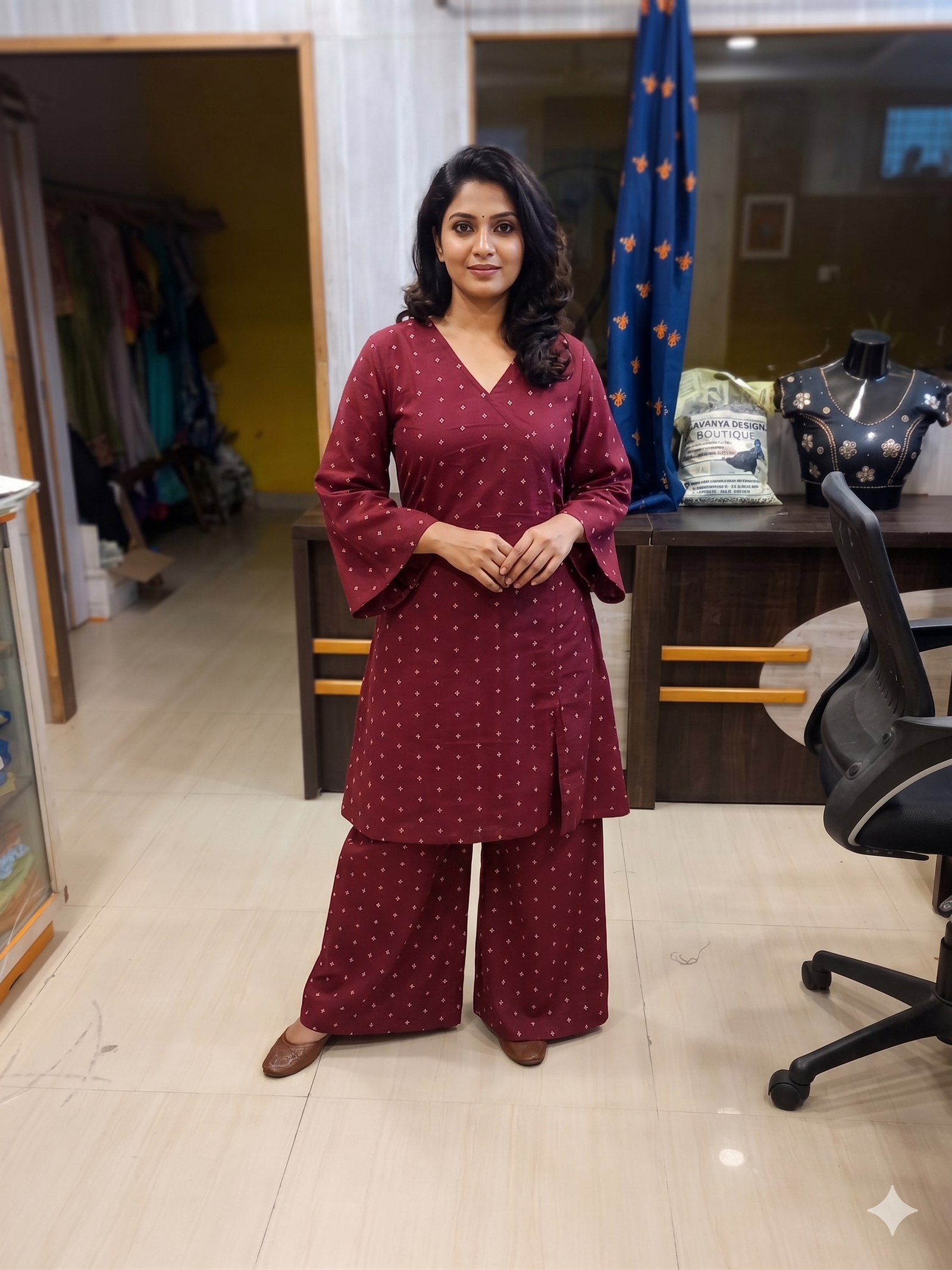 Angraksha design Kurti by boutique