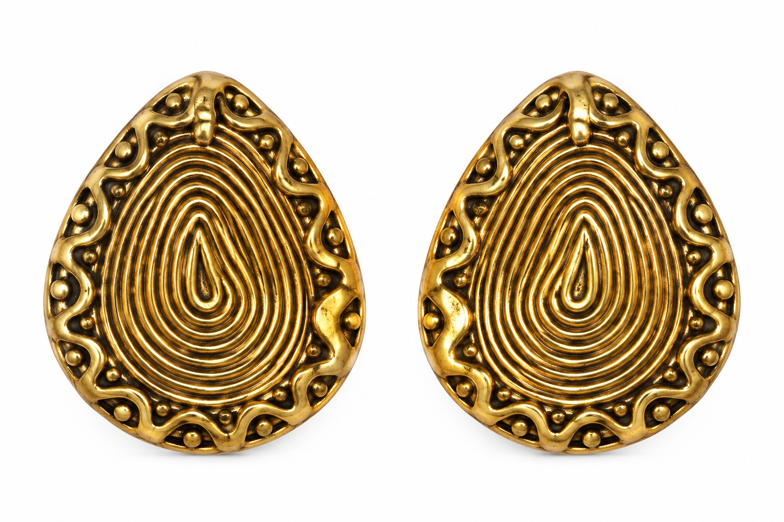Handicraft Dokra Stud Earrings
