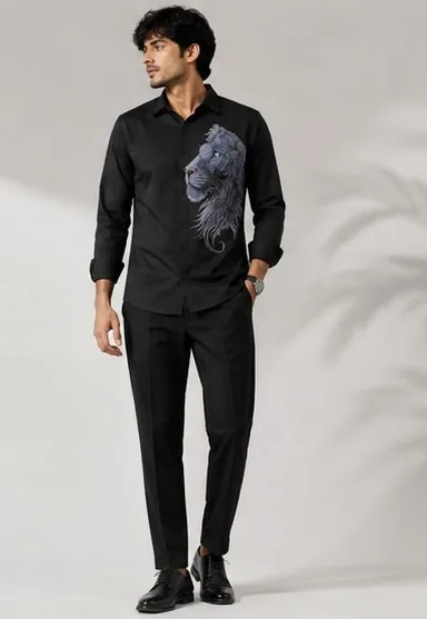 Men’s Printed Full Sleeve Casual Shirt