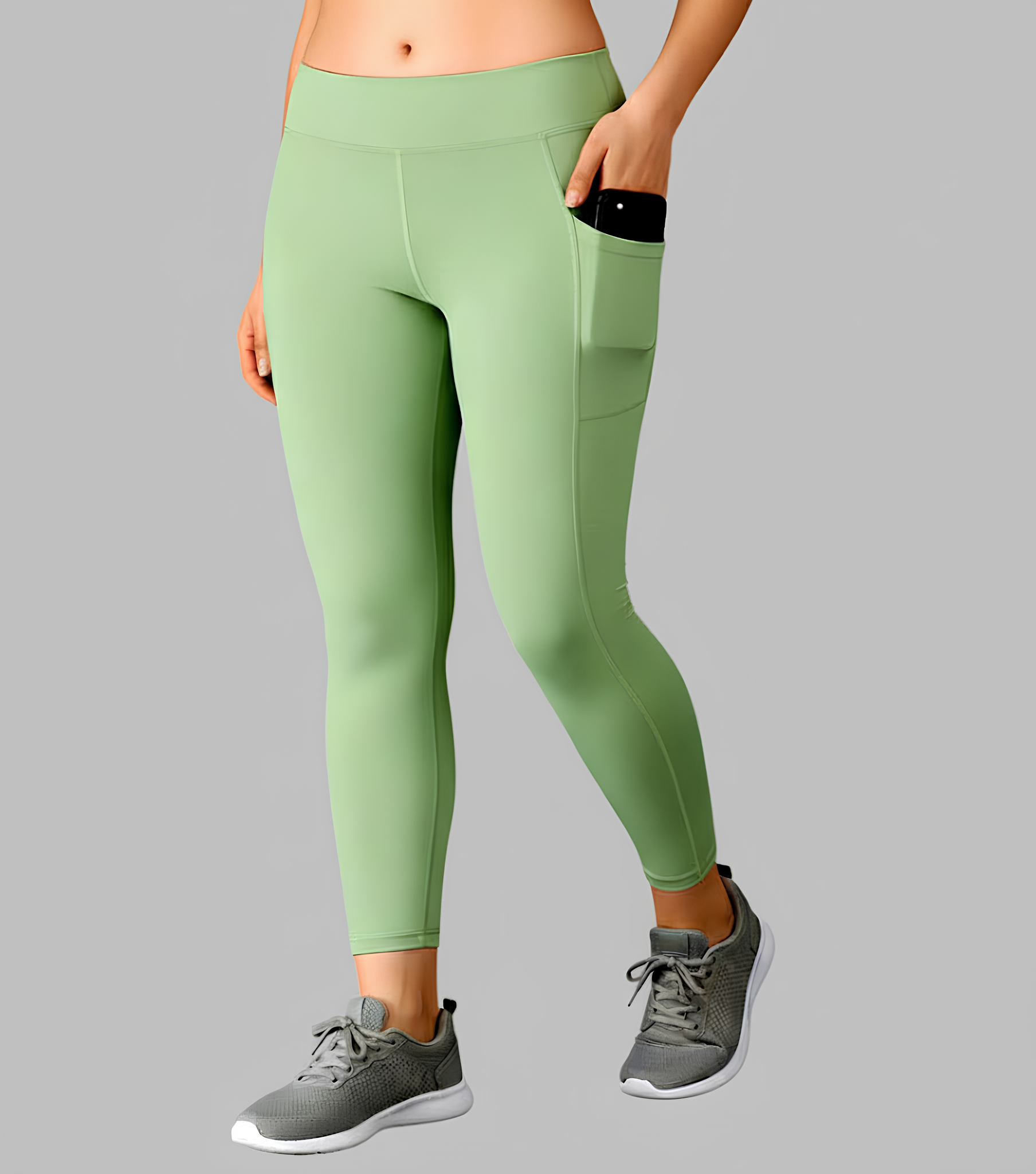 WUGO Ultra-Soft Workout Leggings for Women | High-Stretch Yoga Pants | Comfortable Gym & Sportswear for Girls | Ideal for Yoga, Cardio & Home Workouts