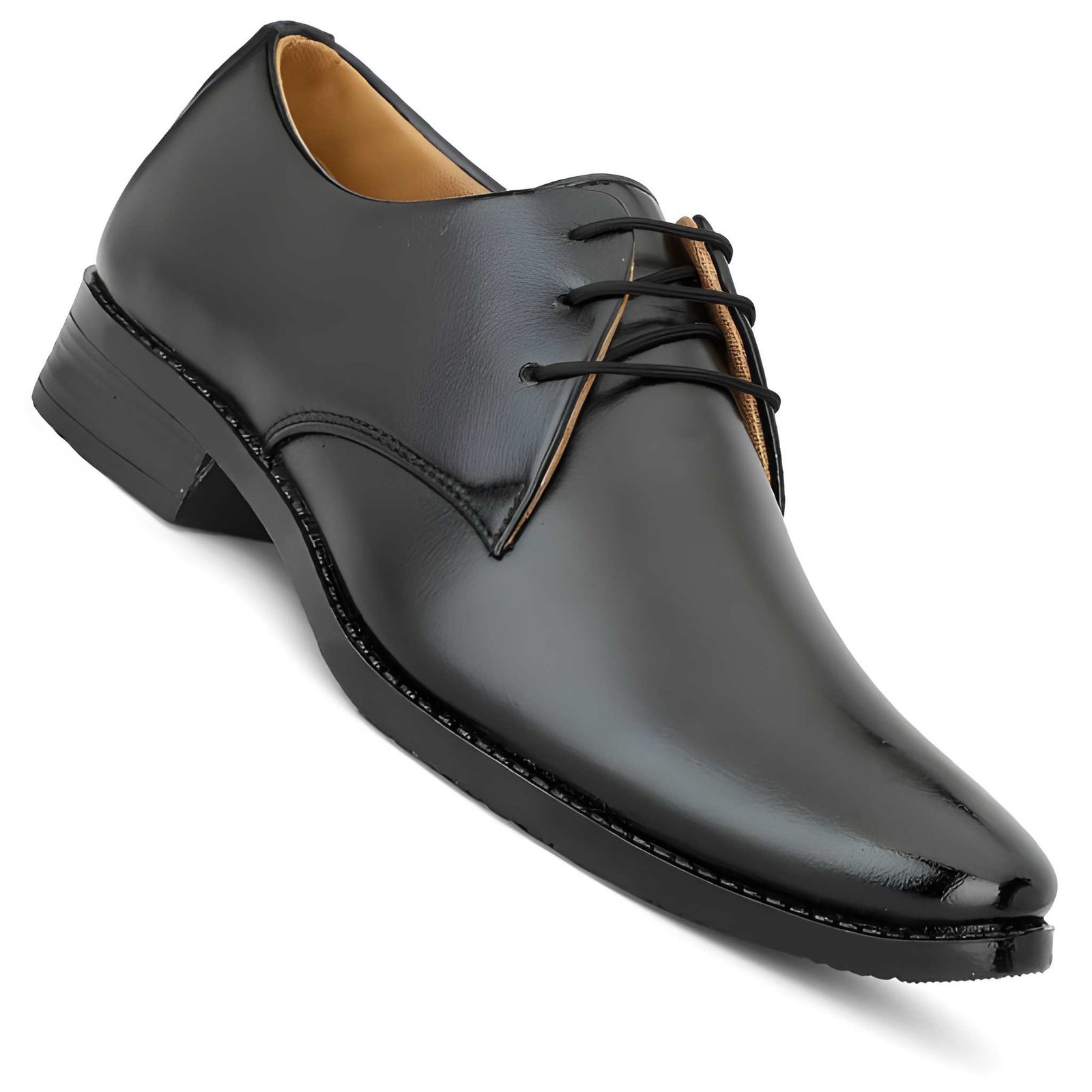 WUGO Latest Luxury Men’s Black Formal Shoes | Office, Business & Semi-Formal Shoes