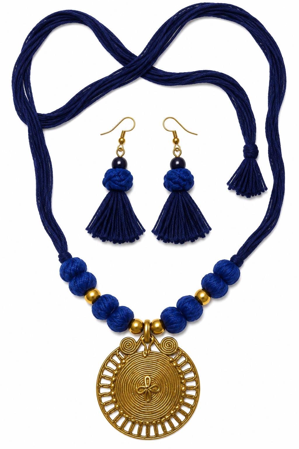 Handicraft Dokra Jewellery set